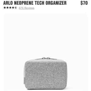 Dagne Dover Silver Neoprene Laptop Case